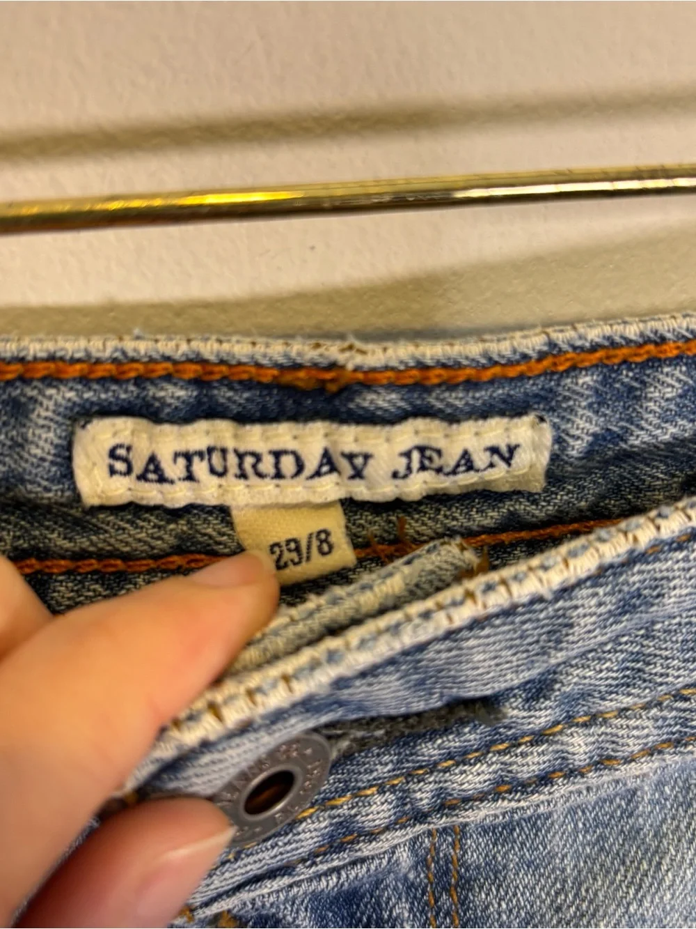 Vtg Ralph Lauren Polo Jeans Saturday Denim Shorts - Picture 4 of 8
